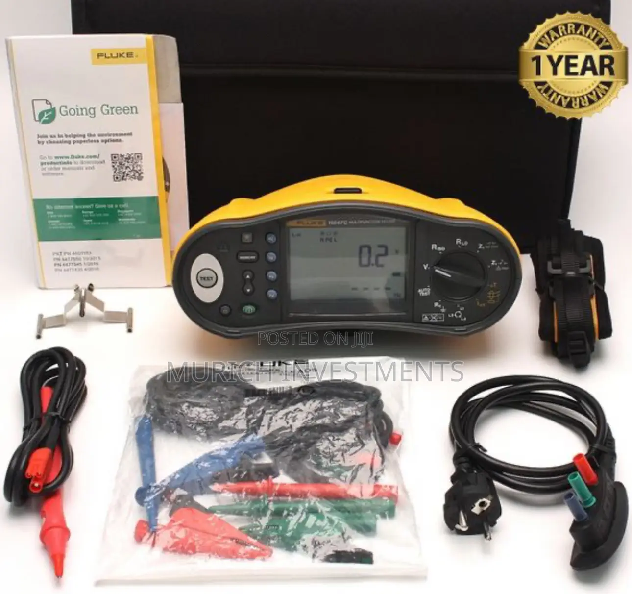 Fluke 1664fc Multifunction Tester