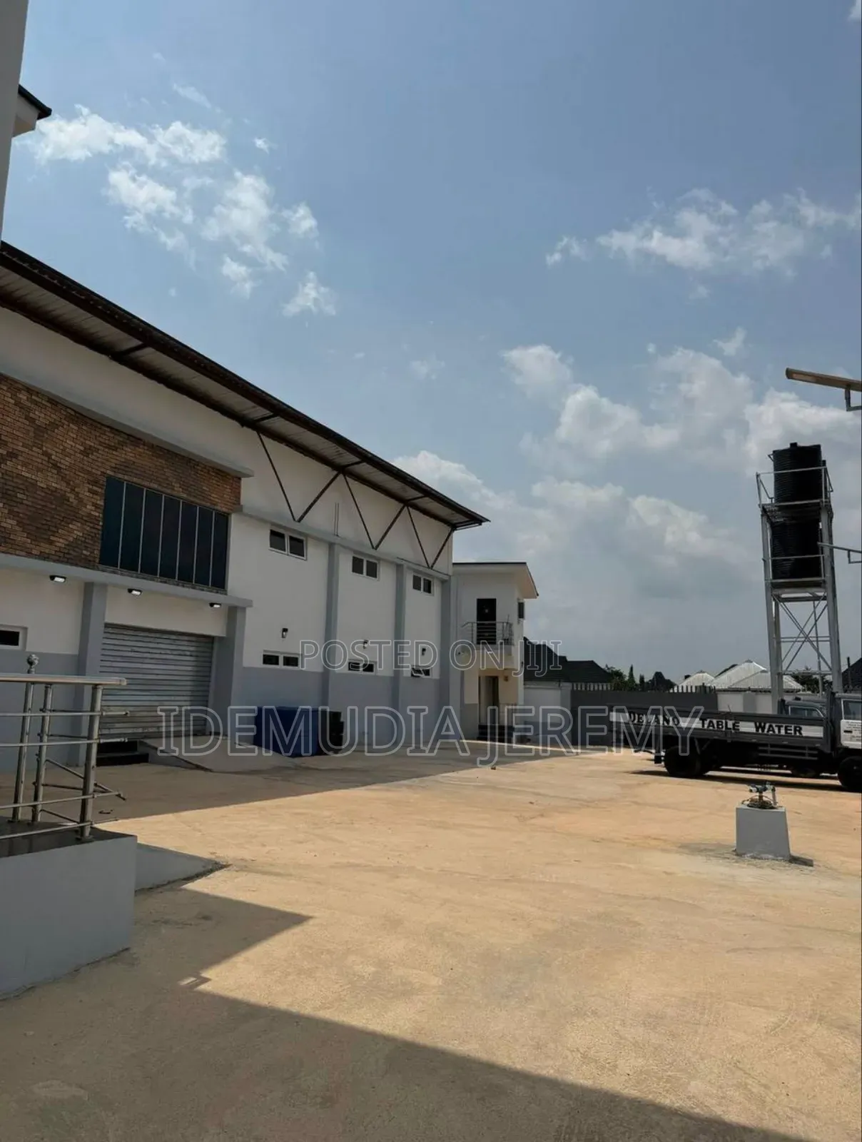 Newly Built Functional Pure Water Factory.