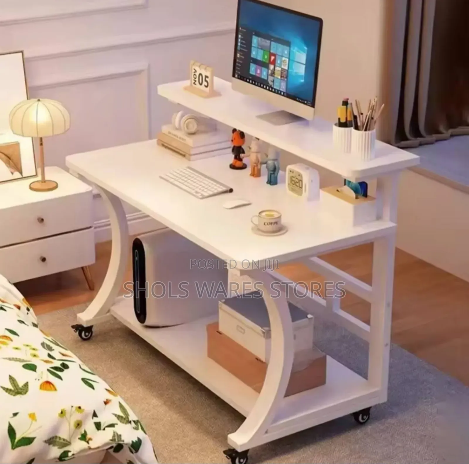 90cm Computer Desktop Mobile Learning Notebook Table