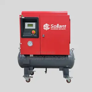 2 In 1 Single Phase Screw Air Compressor- 10bar