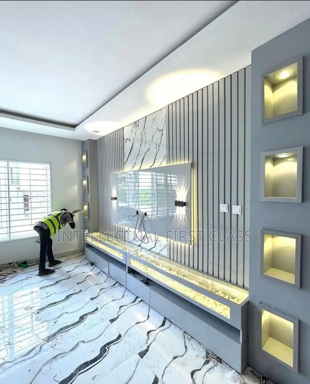 Television Stand and Wall Unit
