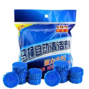 10pcs-Blue Bubble Toilet Cleaner