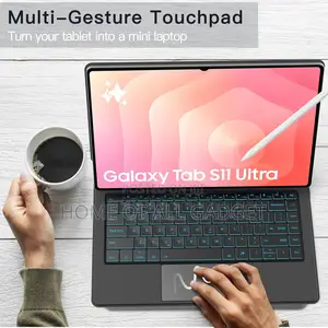 Samsung Galaxy Tab S11 Ultra 14.6'' Case With Keyboard Backlit