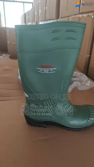 Trucker Safety Rain Boot