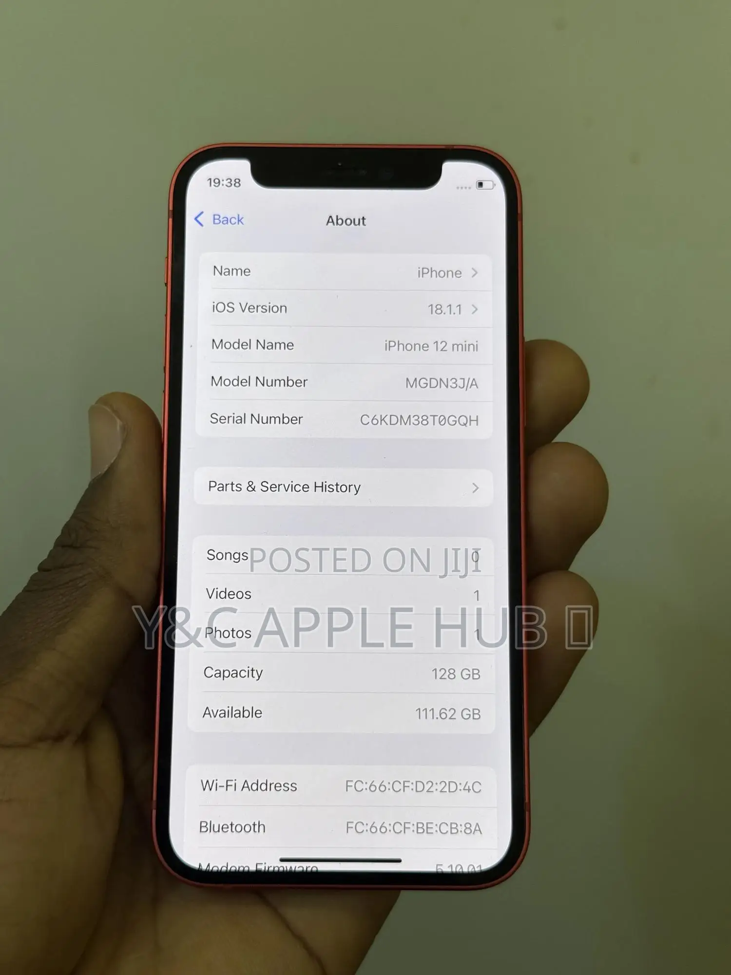 Apple iPhone 12 mini 128 GB Red