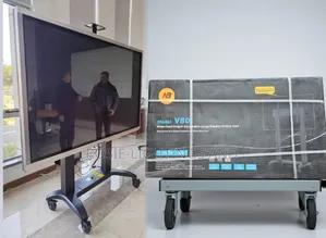 Nb Motorized Height Adjustable Large Display Mobile Cart