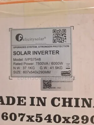 Felicity Solar Inverter 7.5kva Hybrid
