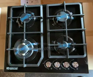 Home Point Cabinet Cooker 4 Burners Top Glass