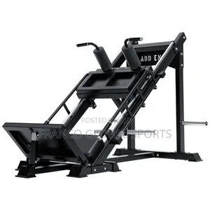 Commercial-Grade 45-Degree Leg Press and Hack Squat Combo Machine