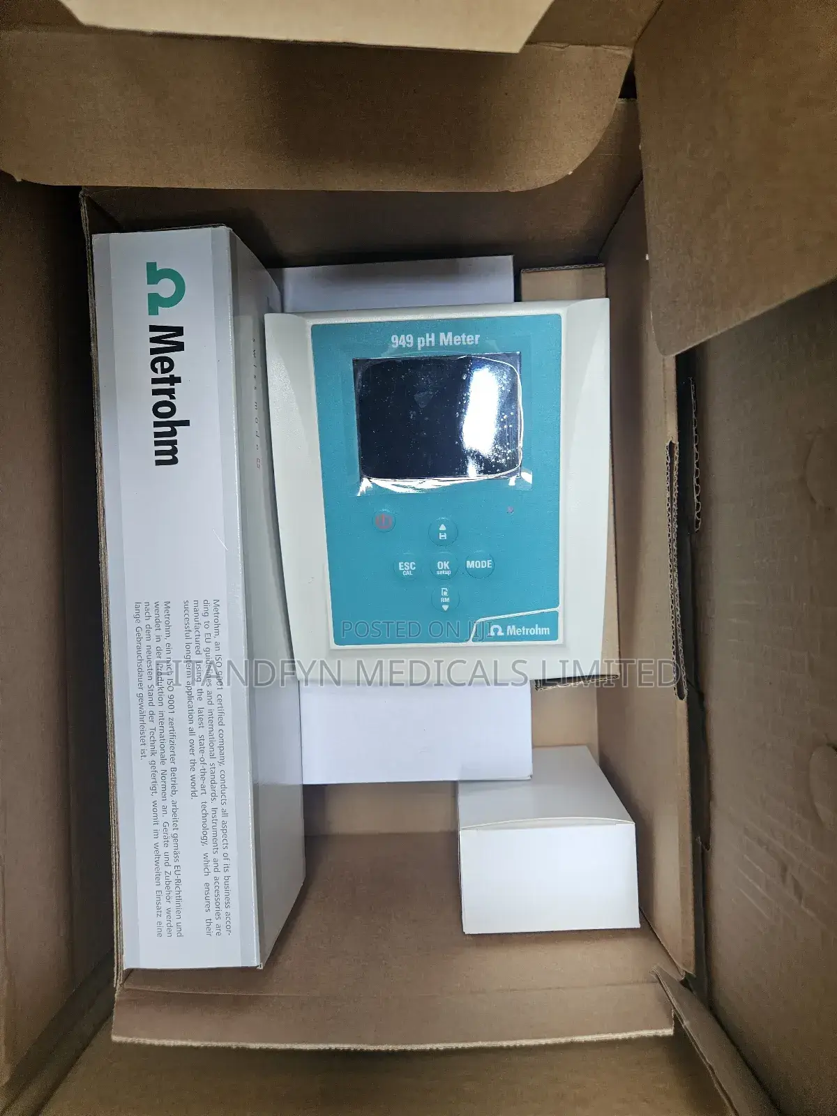 Metrohm Instruments Metrohm 949 Ph Meter, A Benchtop Instrument for sale - FitandFyn ...