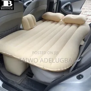 Inflatable Car Sofa With Pillow (With Automatic Pump)