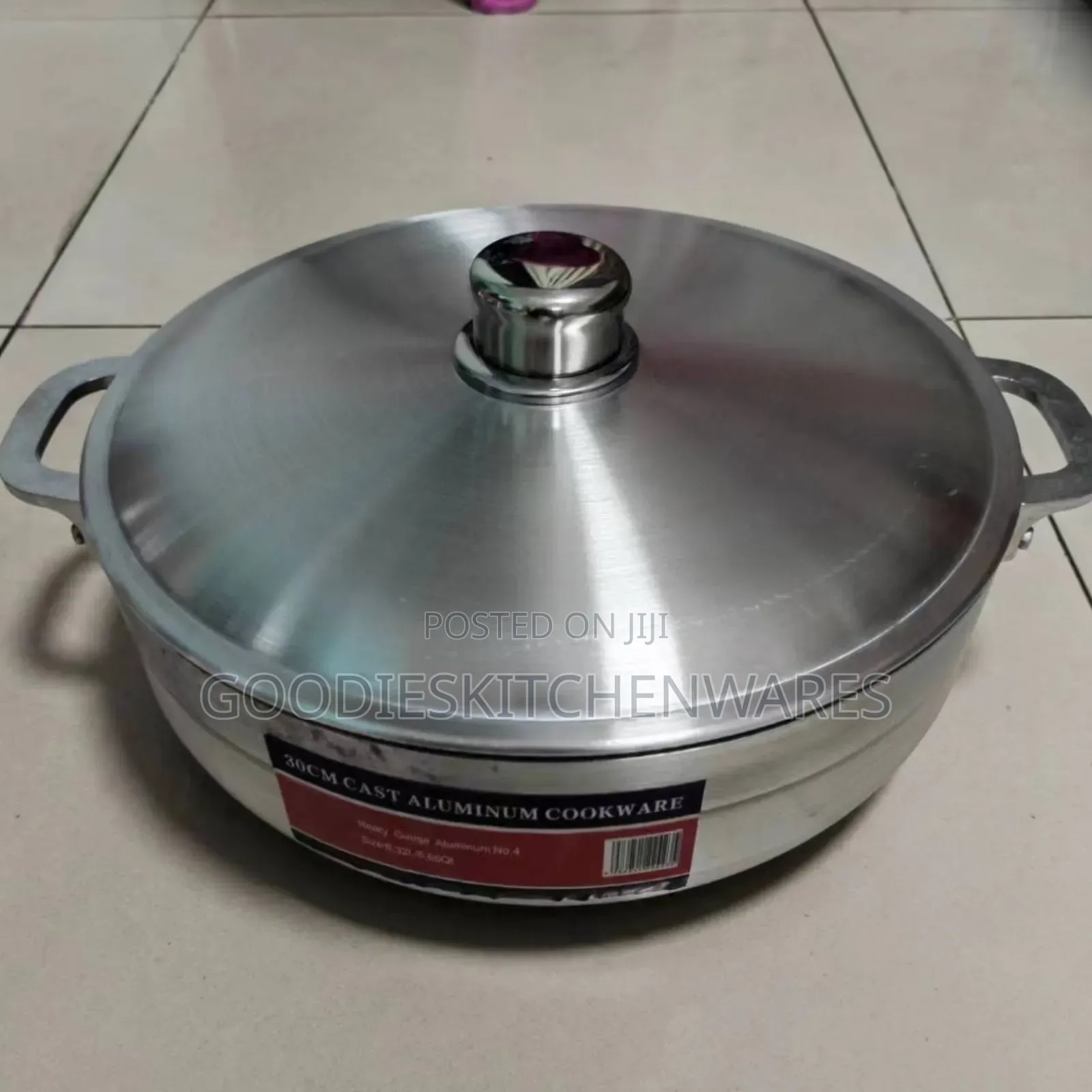 6 PCS Polish Aluminum Cookware Pot