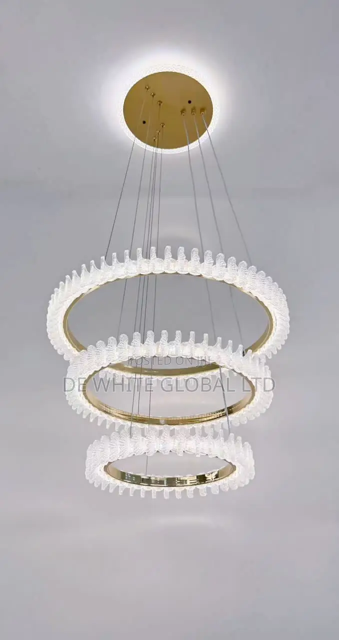  Crystal Ring Chandelier