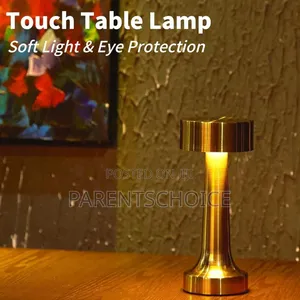 Usb Charging Iron Table Lamp, Three Level Dimming, Bar Restaurant