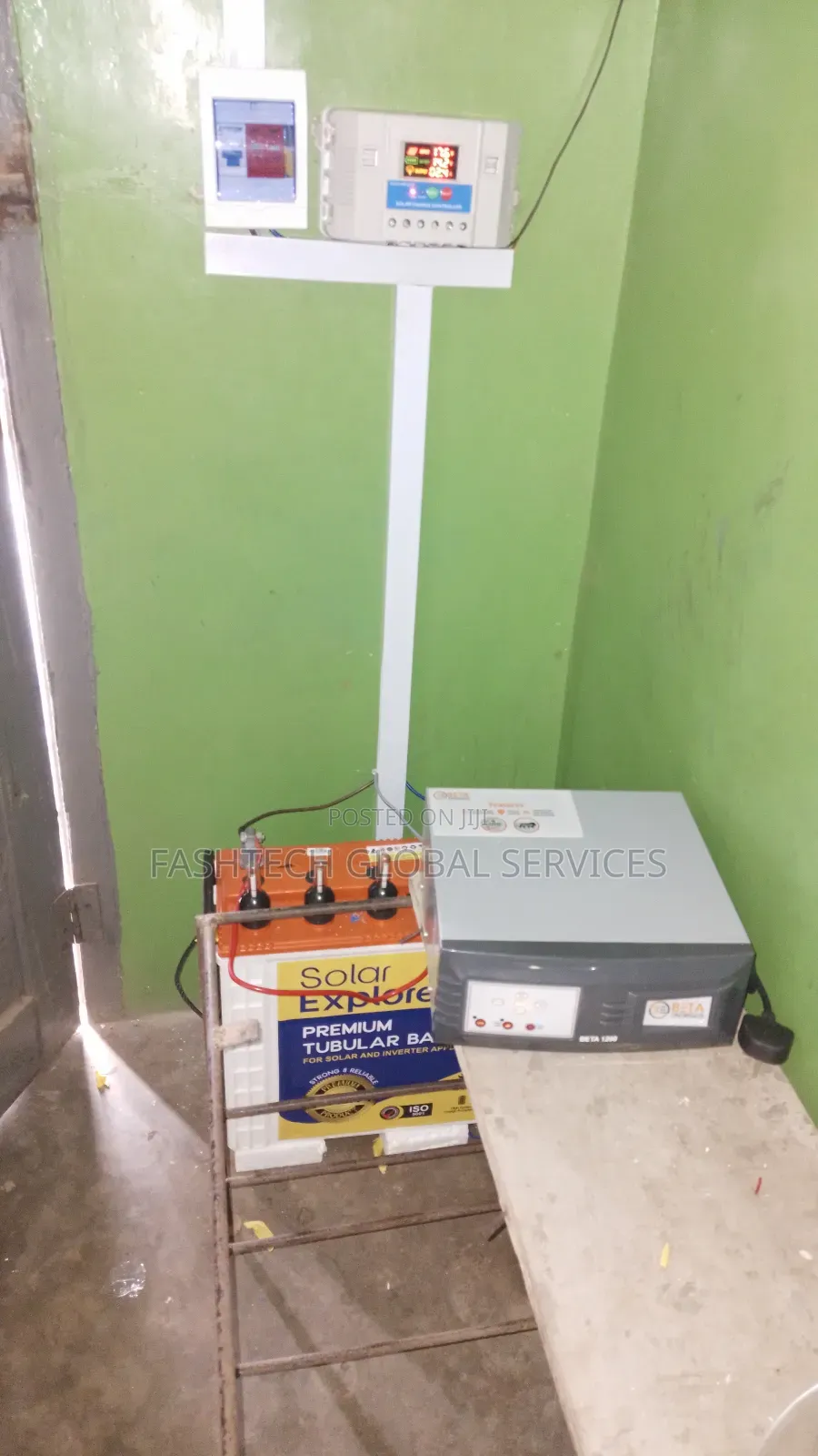 1.2kva Solar Installation | Powers Inverter Fridge