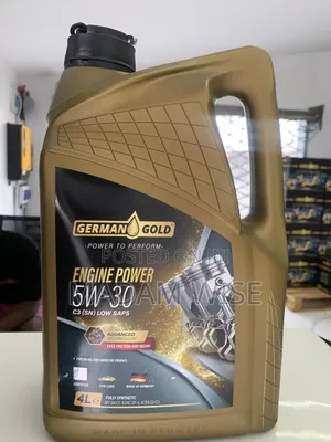 German Gold Engine Oil 5w-30 Fully Synthetic . 4 Litres. Best Choice.