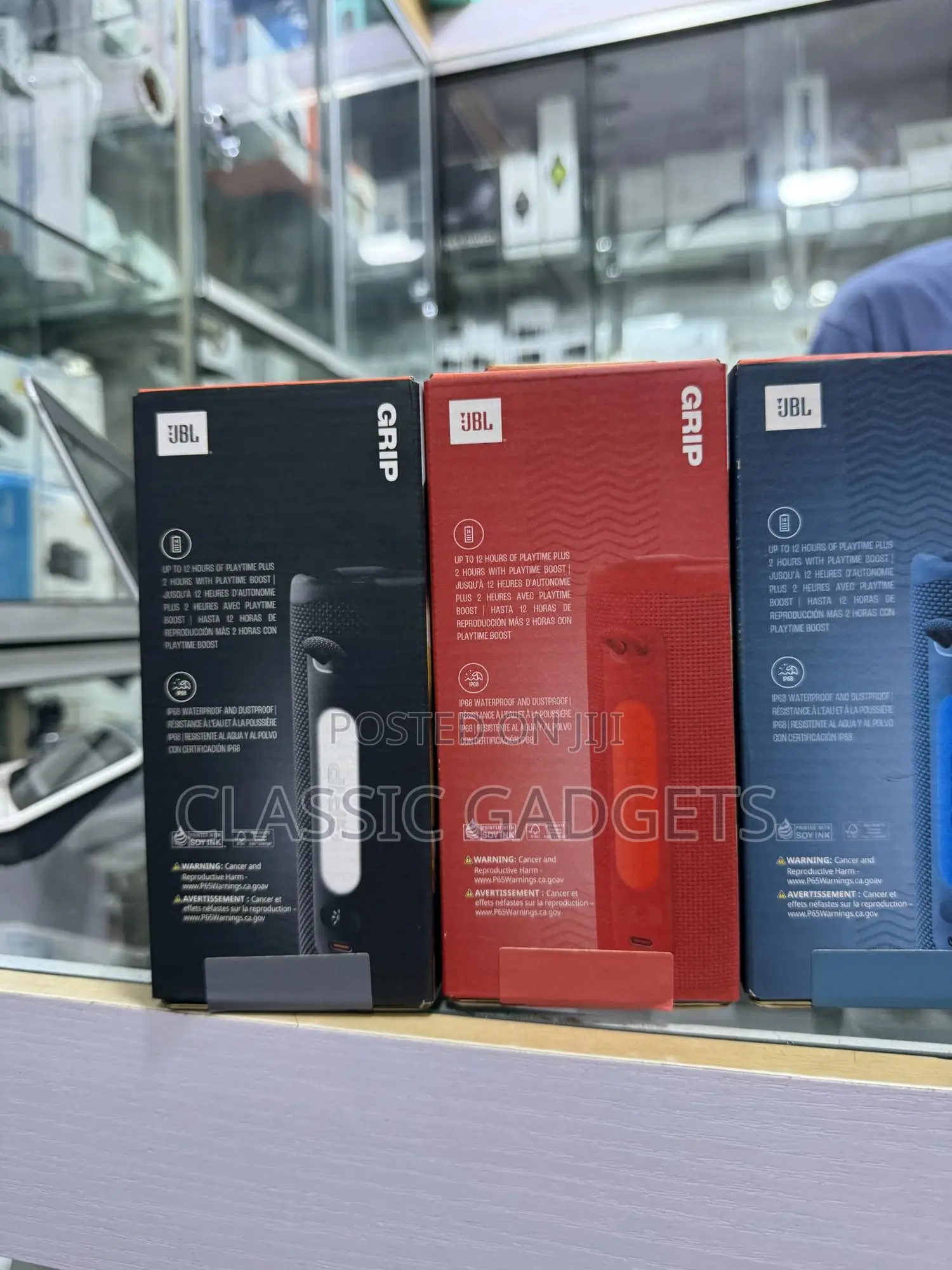JBL Grip Bluetooth Waterproof Mini Speaker