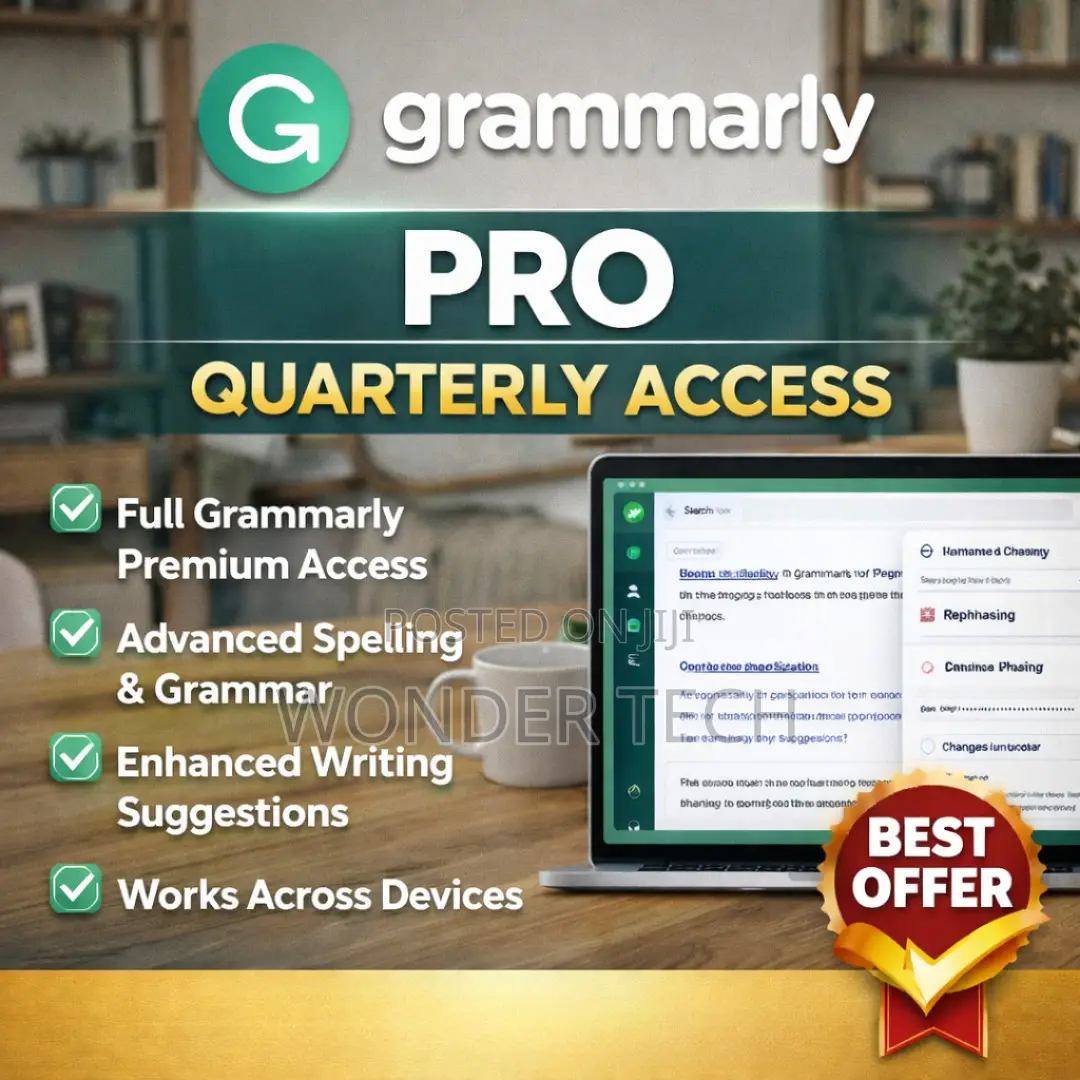 Grammarly Premium 3 Months Access | Grammar Check Plagiarism