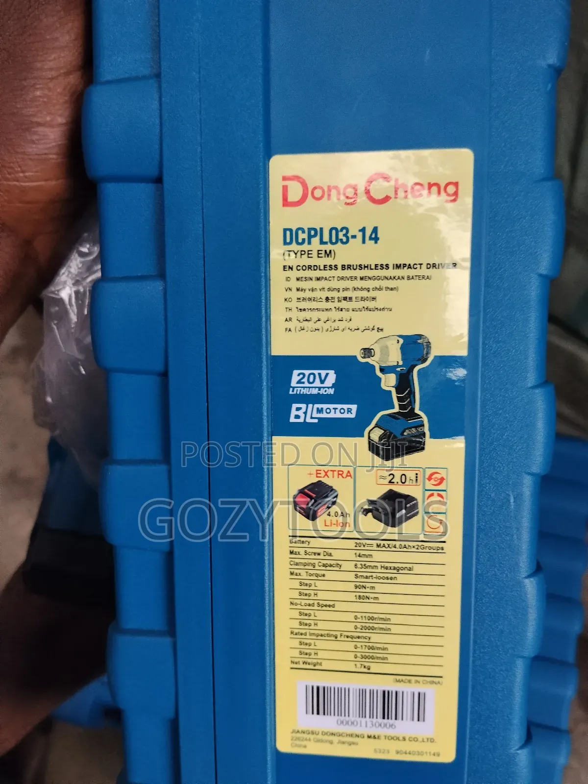 Dcpl03-14 Cordless Impact Driver Professional