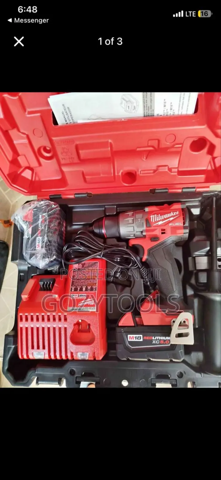 Milwaukee Cordless Drill Machine