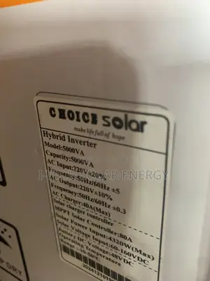 5kva Choice Solar Inverter
