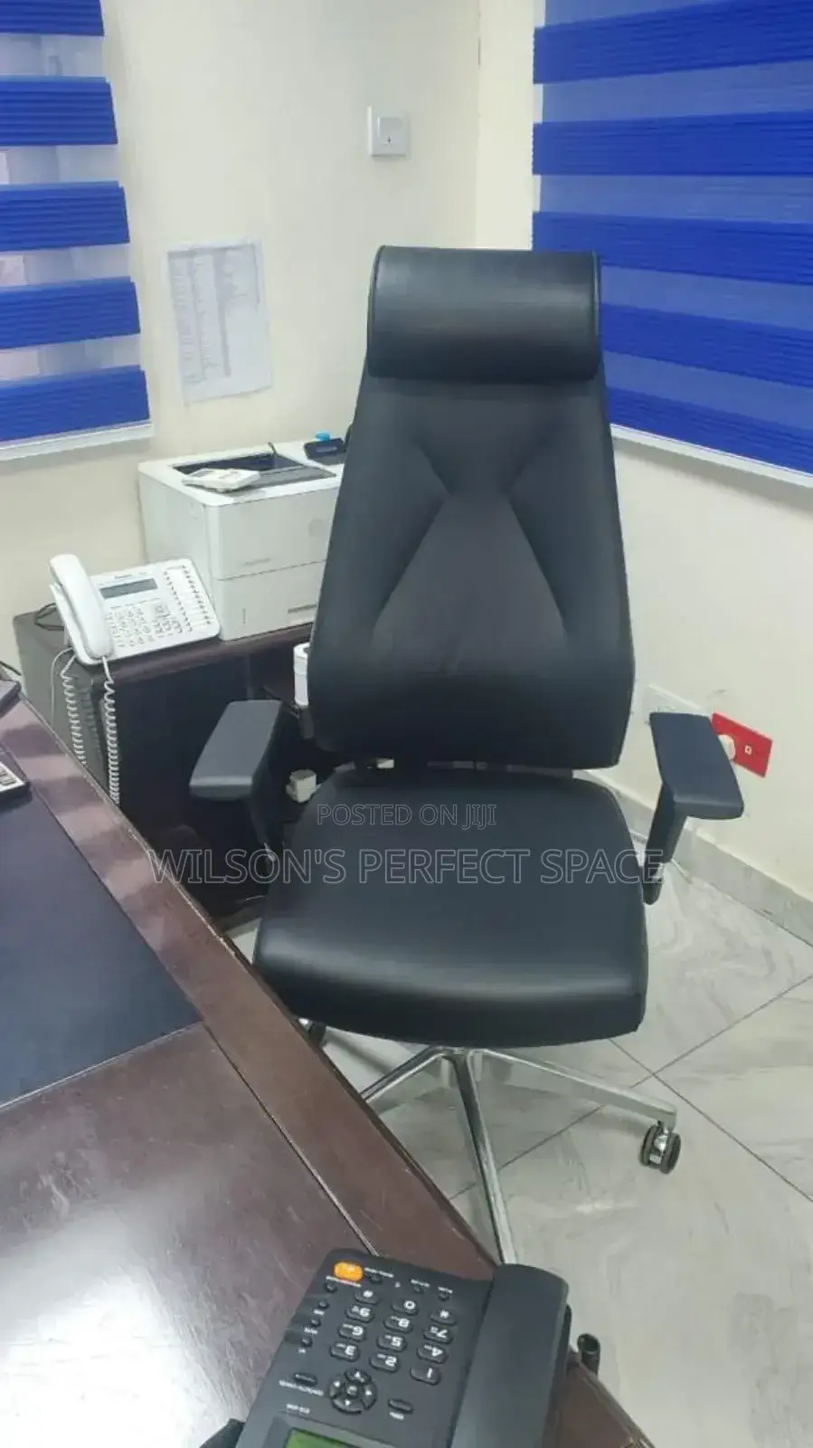 Ergonomic Pu Leather Office Chair