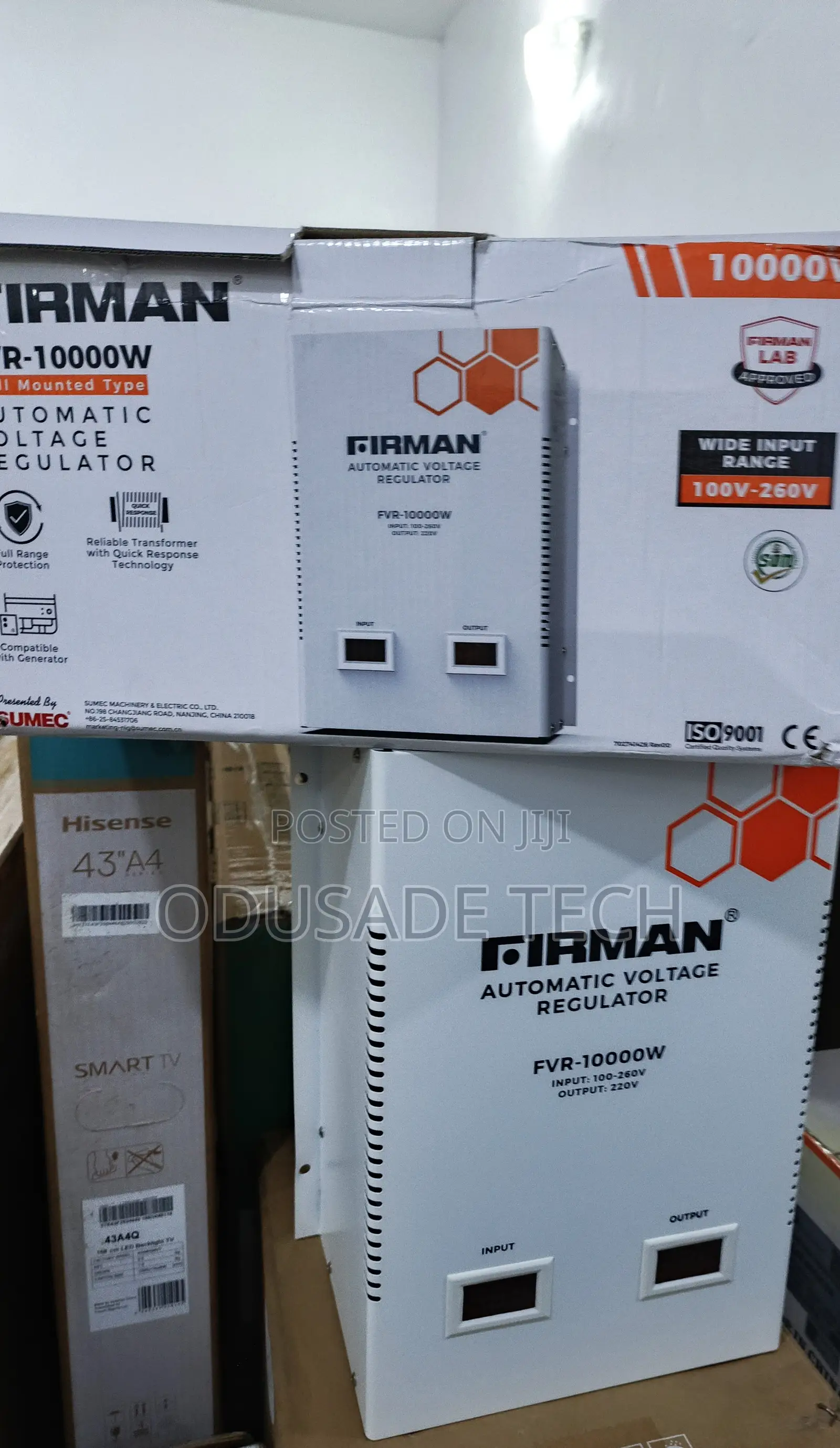 Firman Voltage Stabilizer 10000w | Wide Input Voltage | New Model