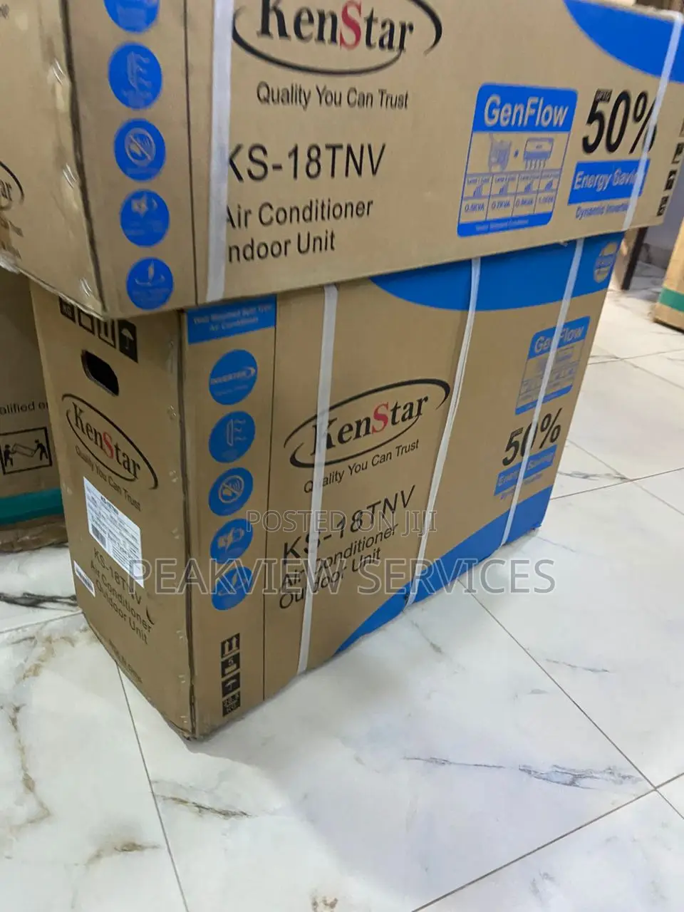 2hp Kenstar Inverter Cooling Setup