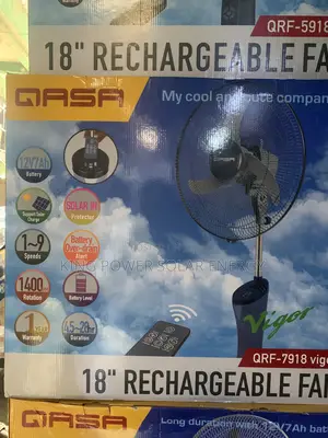 18” Qasa Rechargeable Fan
