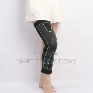Long Knee Brace Sleeve Support - Knee Protector for Gym Running
