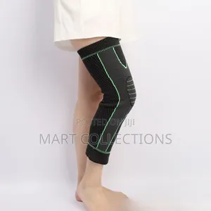 Long Knee Brace Sleeve Support - Knee Protector for Gym Running