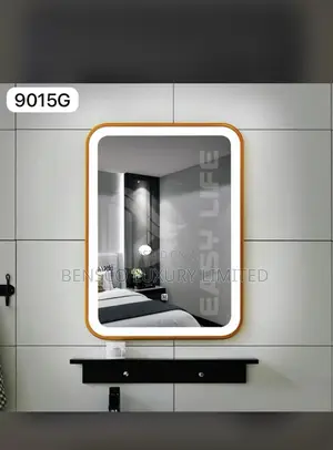 Luxury Led Bathroom Mirror With Touch Light | Anti-Fog | 9015b