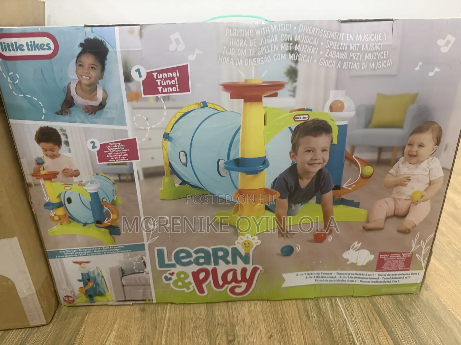 Learn And Play 2-in-1 Activity Tunnel