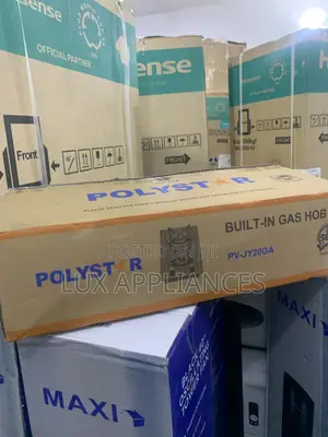Polystar 2 Burner Inbuilt Gas Hob – Heavy Duty Pan Supports