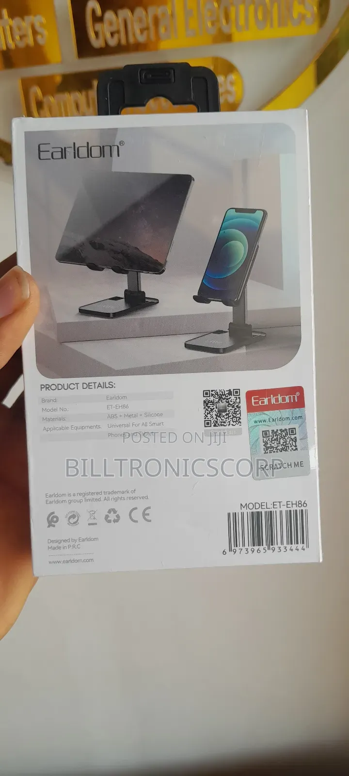 Earldom Phone and Tablet Desktop Holder