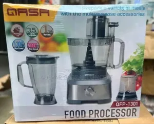 3.5l Qasa Multipurpose Food Processor - 1300 Watts
