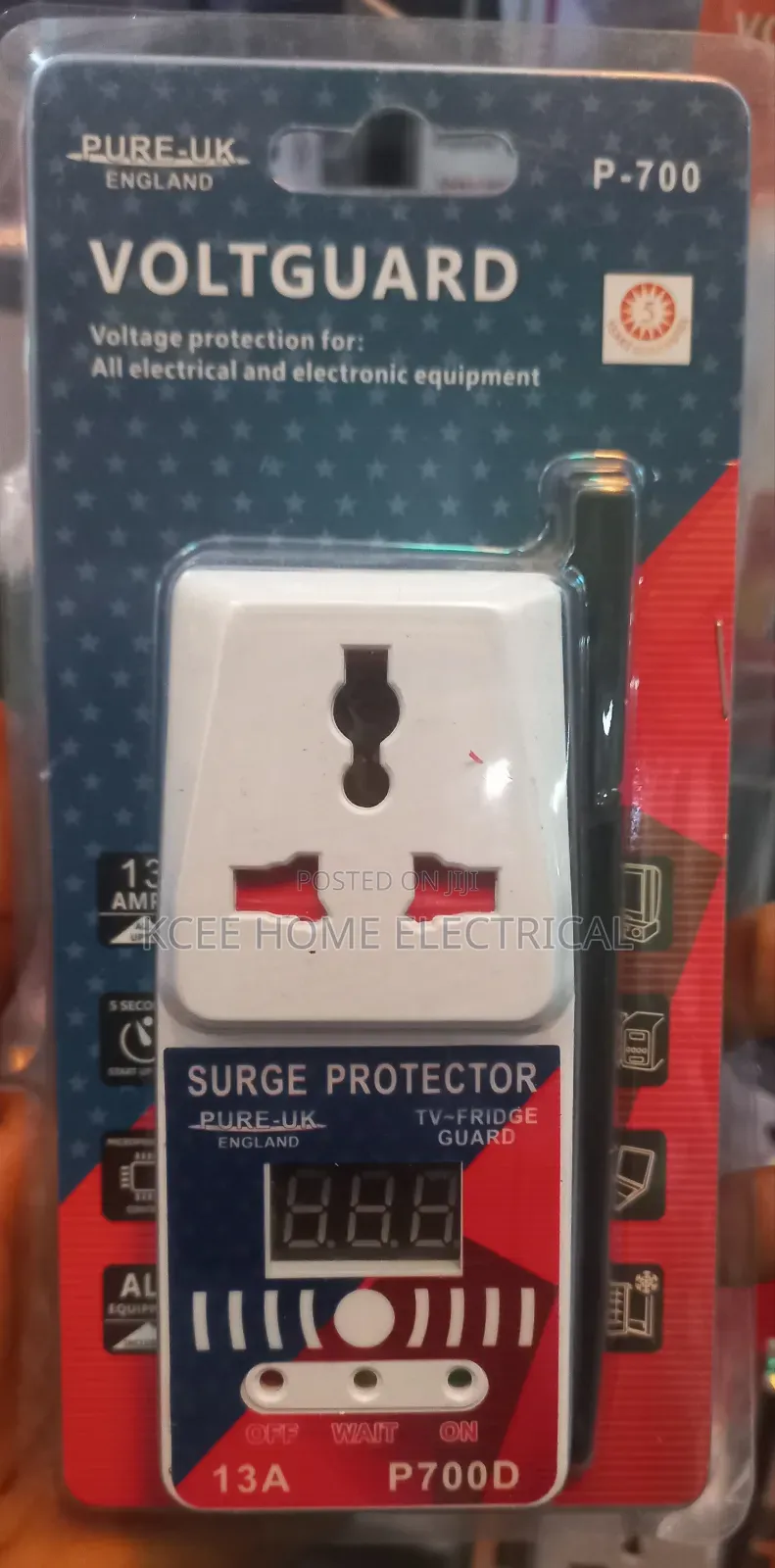 13a Tv Fridge Guard – Automatic Voltage Protector