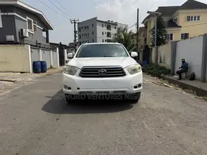 Toyota Highlander Limited 2009 White