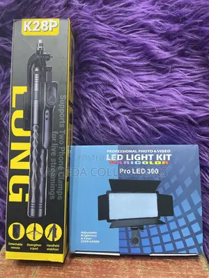 Combo Kit K28p Nd Led 300 Light
