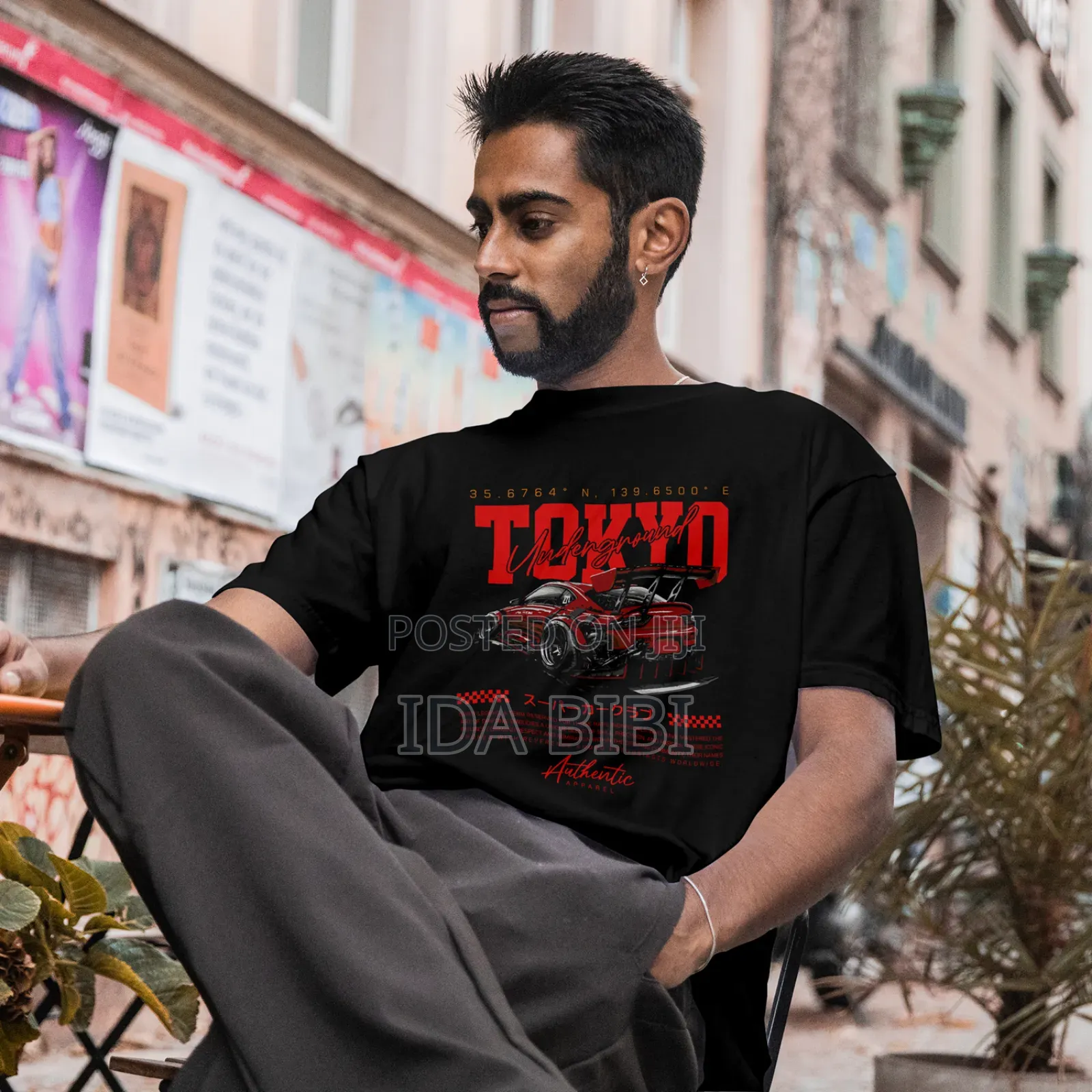 Men Graphic the Future T Shirt