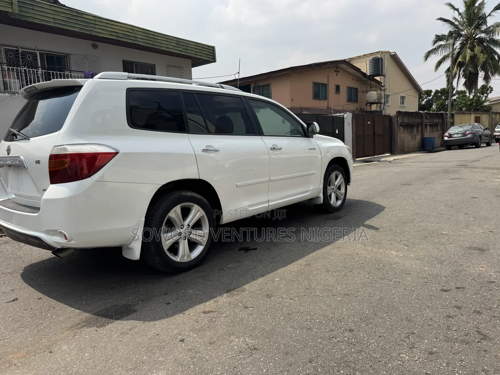 Toyota Highlander Limited 2009 White