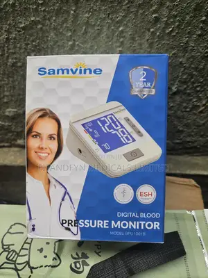 Samvine Digital Blood Pressure Monitor, Model Bpu1001b.