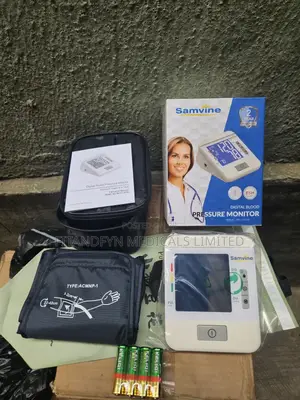 Samvine Digital Blood Pressure Monitor, Model Bpu1001b.