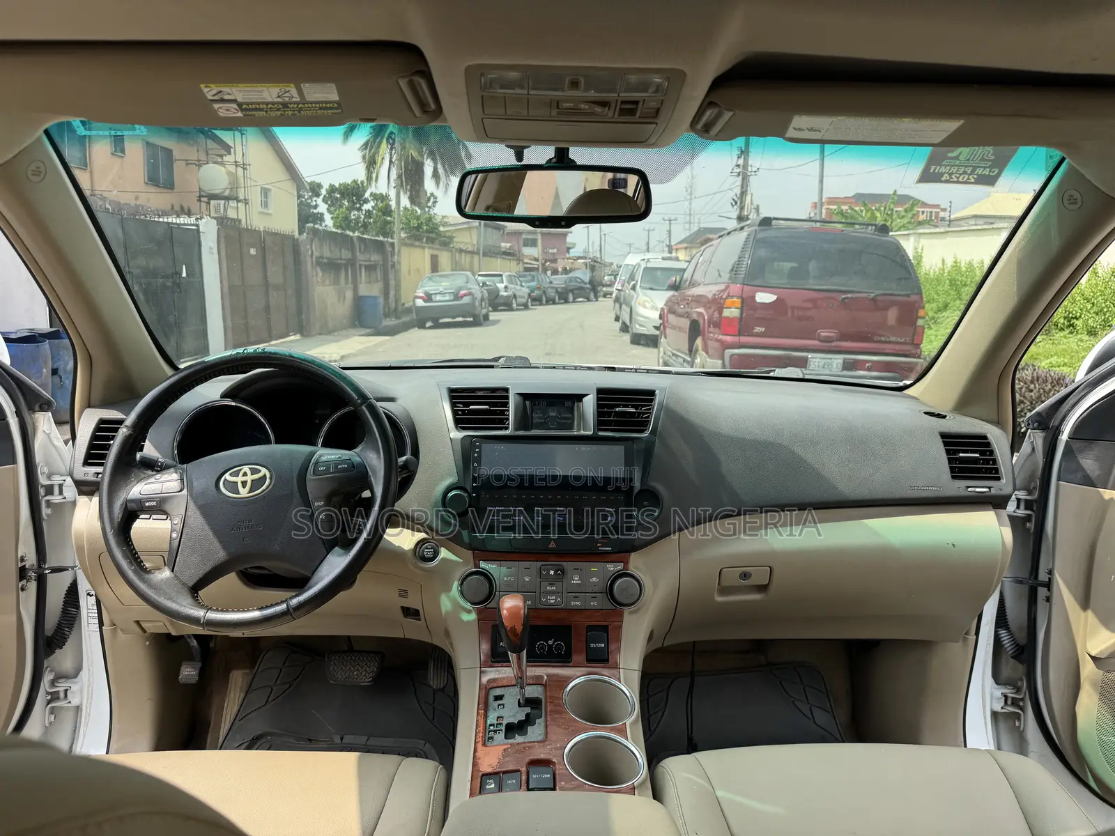 Toyota Highlander Limited 2009 White