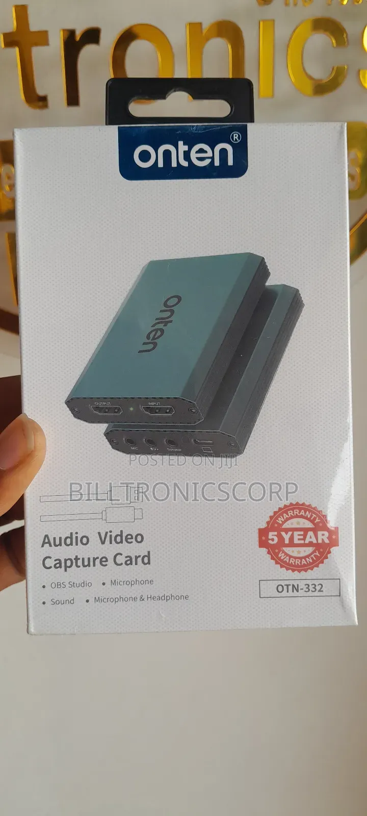 Onten Audio Video Capture Card