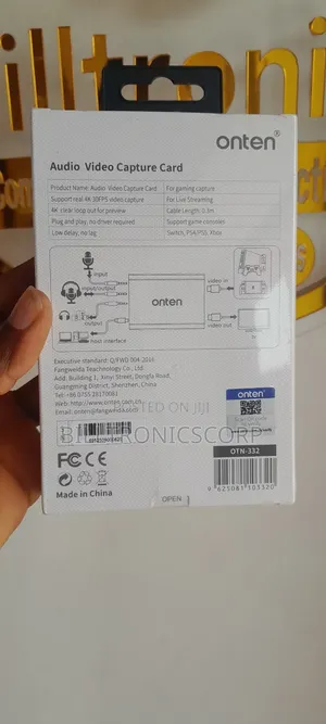 Onten Audio Video Capture Card
