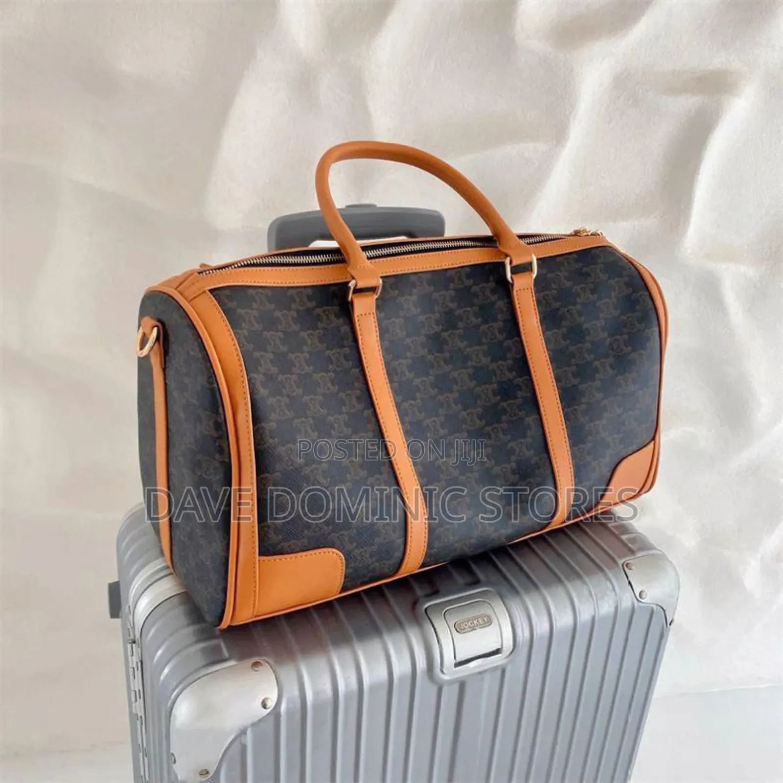 Louis Vuitton Denim Duffel Bag