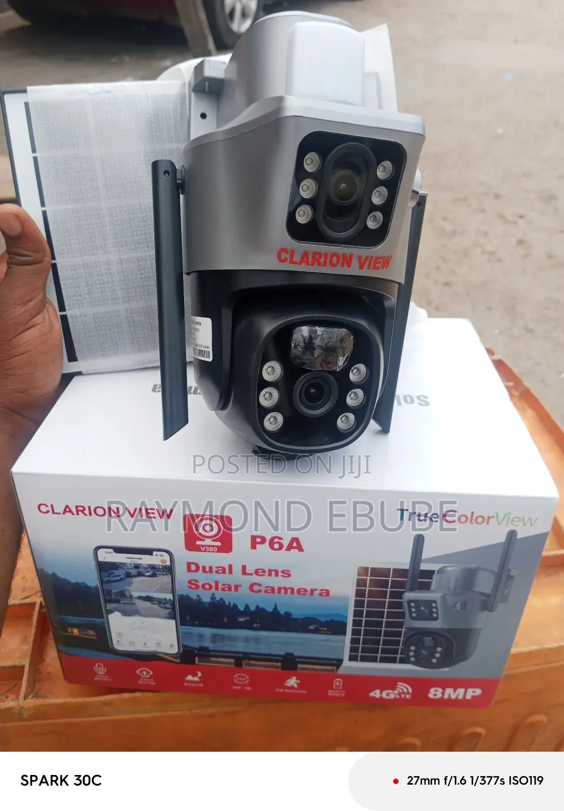 Dual-Lens Solar Camera