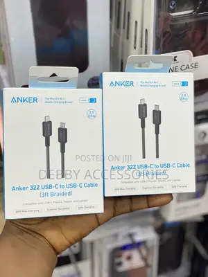 Anker 322 Usb-C to Usb-C Cable (3ft Braided)