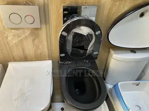 Black Conceal Wc Set